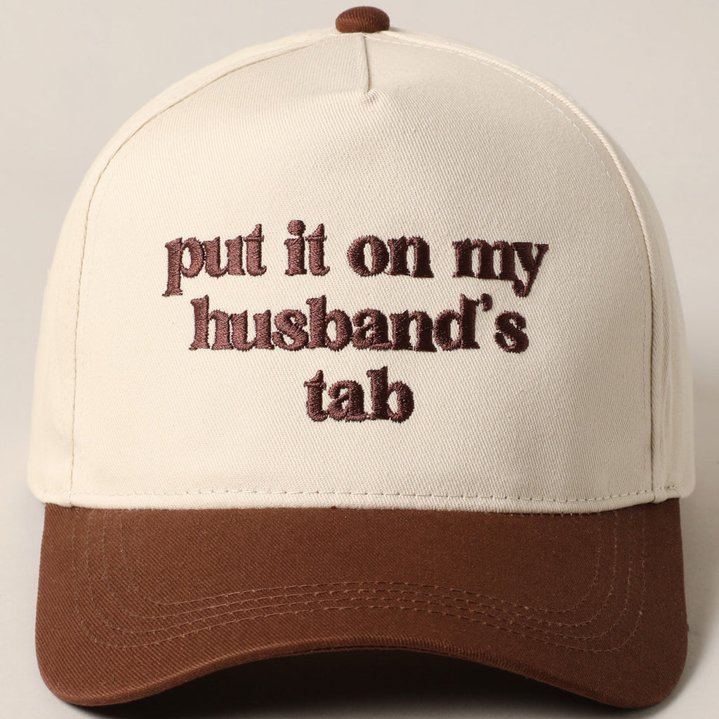 Husband’s Tab Trucker Hat
